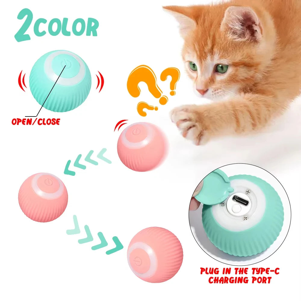 Pet Interactive Ball Smart Cat Toy