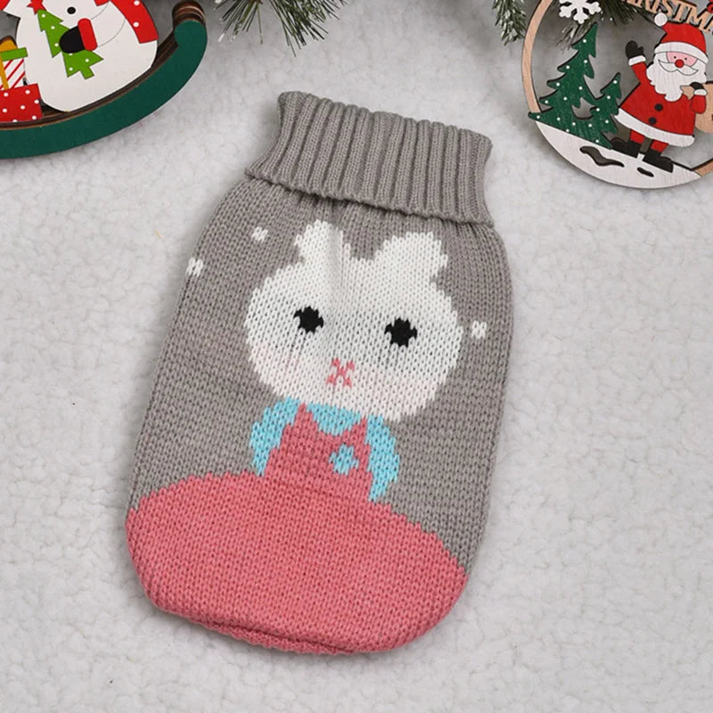 Cute Sweater Costume Winter Warm Pet Clothes for Cats