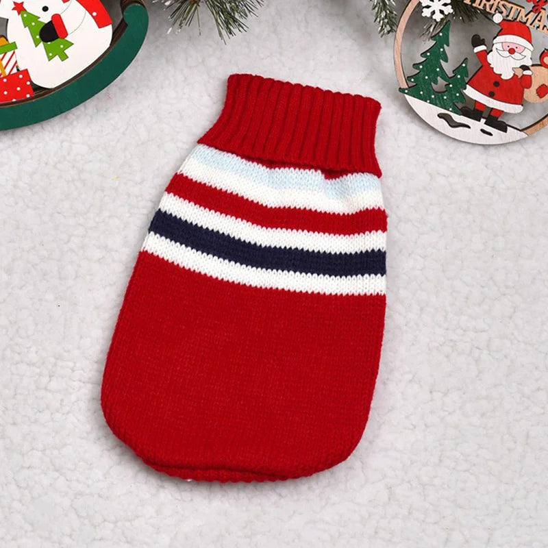 Cute Sweater Costume Winter Warm Pet Clothes for Cats