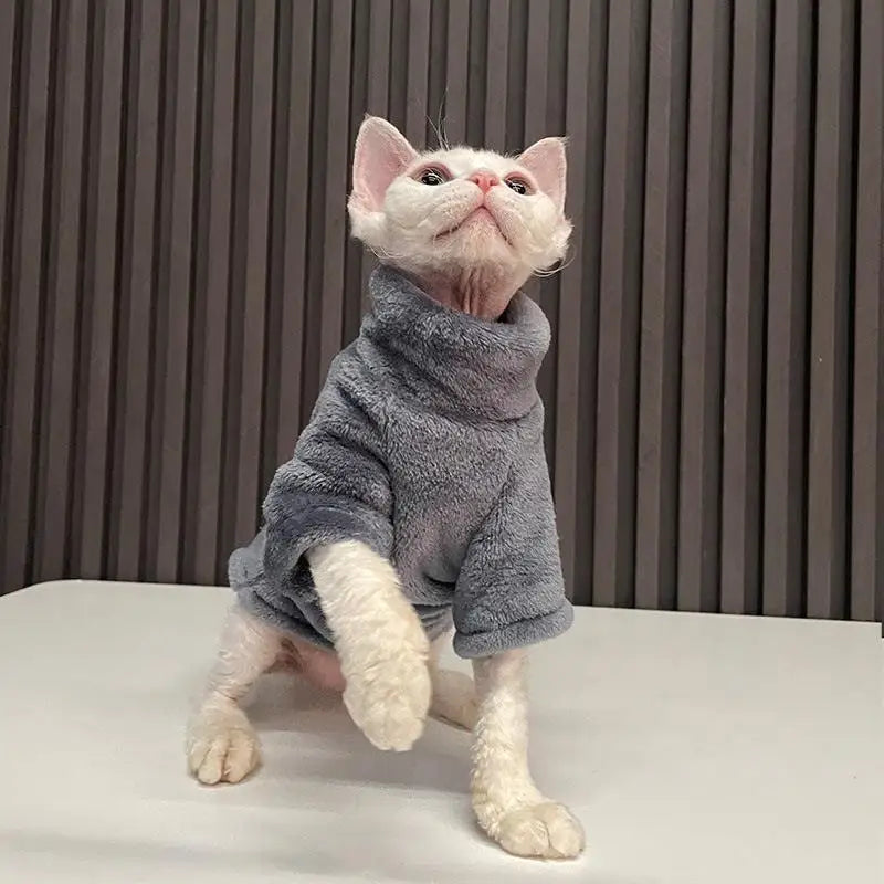 New Hairless Cat Sweater for Winter Clothes