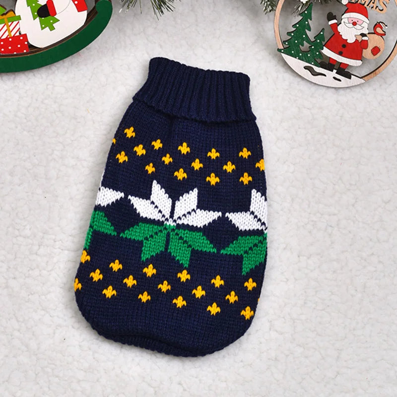 Cute Sweater Costume Winter Warm Pet Clothes for Cats