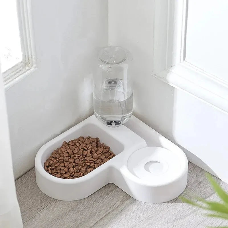 Automatic Drinking , Moisture-proof Cat Bowl[ Multi-functional Drinking And Feeding]