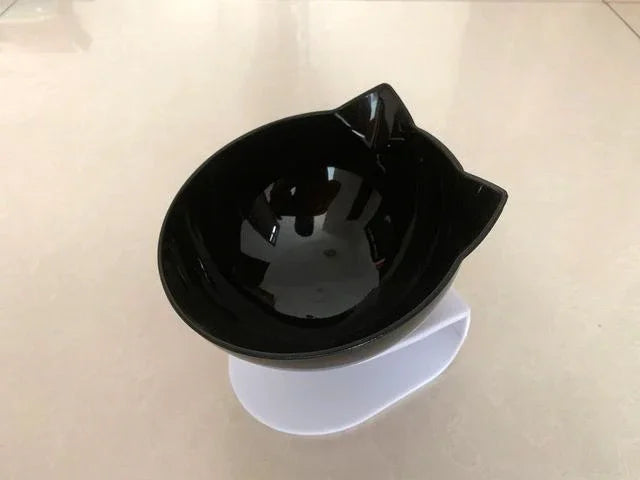 Non-Slip Double Cat Bowl With Stand For Cats