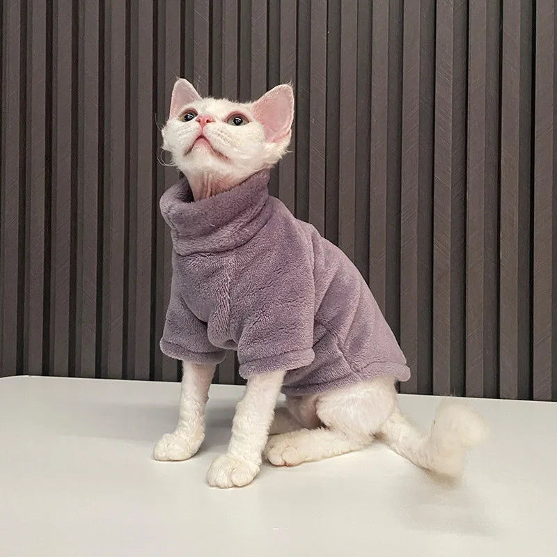 New Hairless Cat Sweater for Winter Clothes