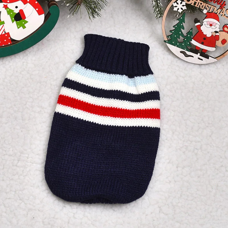 Cute Sweater Costume Winter Warm Pet Clothes for Cats