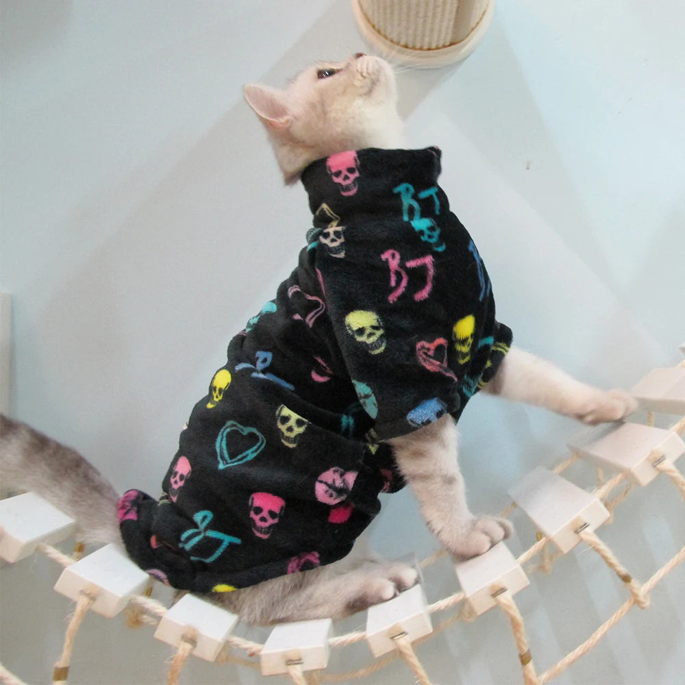 New Hairless Cat Sweater for Winter Clothes